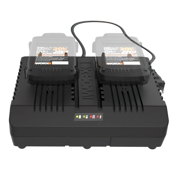 WORX WA3883 20Volt Li-ion PowerShare İkili Hızlı Akü Şarj Cihazı - 7
