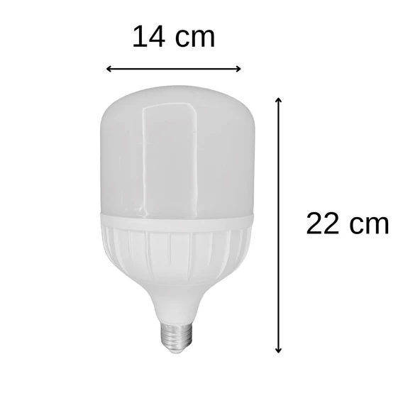 Chn 60w Büyük Boy 6500K Beyaz Işık E27 Led Tasarruflu Ampül - 4