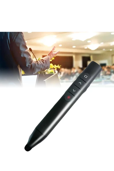 Akıllı Tahta Dokunmatik Yazım Kalemi Slayt Sunum Kumandası Powerpoint Wireless Presenter Pointer