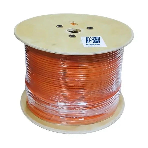 HCS Cat 6 Halogen Free U/utp Lsoh 500M Makara 23AWG TURUNCU