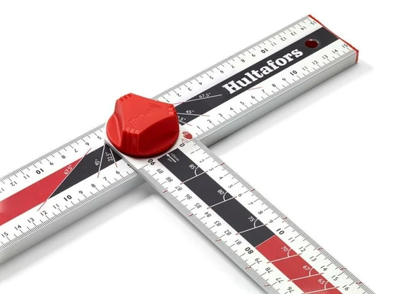 Hultafors PS90 Alüminyum Dört Fonksiyonlu Açı ve İşaretleme Cetveli 90 cm 253510 - 9