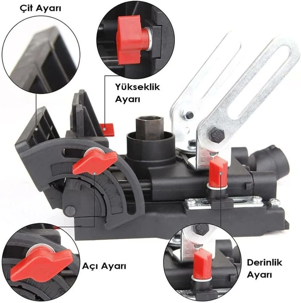 Rox Wood 0158 Avuç Taşlama İçin Bisküvi Kavela Zıvana Açma Aparatı - 5