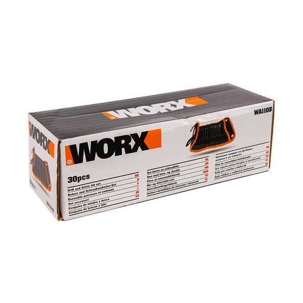 WORX WA1108 30 Parça Delme, Vidalama, Lokma Uç Seti - 6
