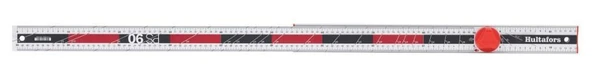 Hultafors PS90 Alüminyum Dört Fonksiyonlu Açı ve İşaretleme Cetveli 90 cm 253510 - 11