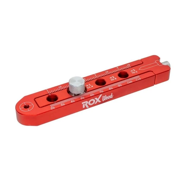 Rox Wood 0165 Ahşap İçin Alüminyum Dairesel İşaretleme Cetveli - 5