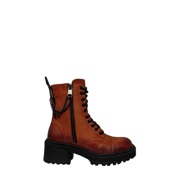 Venüs 2153905 Hakiki Nubuk Deri Kadın Postal Bot Modeli
