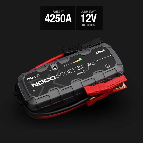NOCO GBX155 12V 4250Amp Ultrasafe Lityum Akü Takviye + Powerbank + Led Lamba - 7