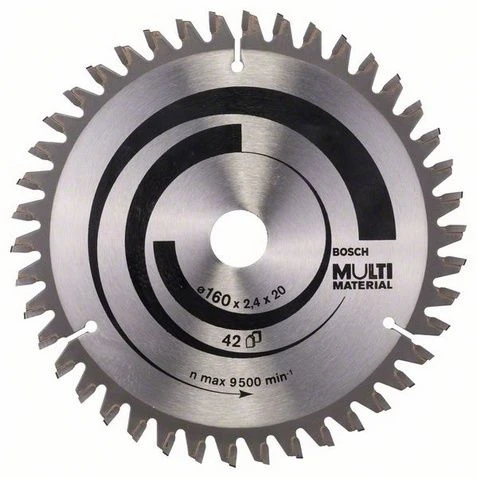 BOSCH 160x20x2,4 mm 42 Diş PRO Multi Material Daire Testere Bıçağı(Aluminyum Kesime Uygun) - 3