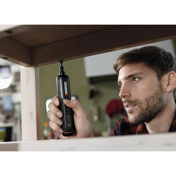 WORX WX240 4Volt/1.5Ah. Li-ion Akıllı Şarjlı Tornavida + 26 adet Bits Uç - 10
