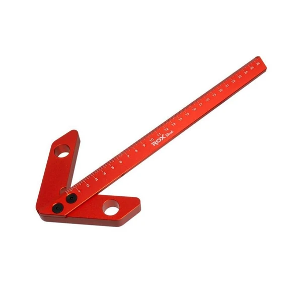 Rox Wood 0128 Alüminyum Merkezleme Aparatı 300 mm - 8