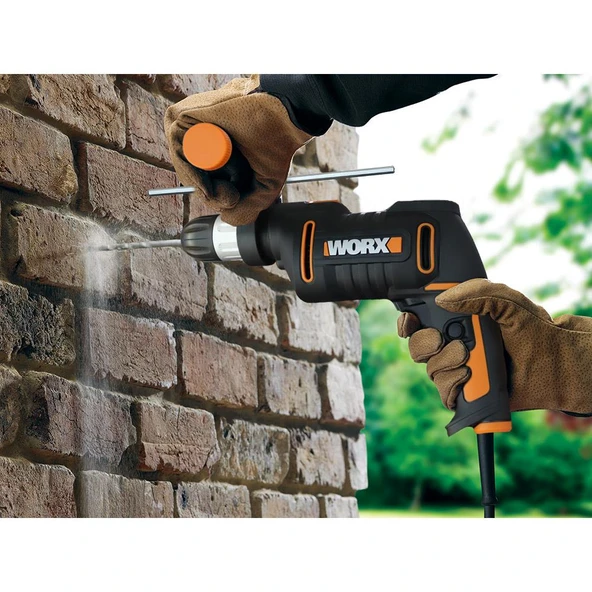 WORX WX317.2 600Watt 13mm Profesyonel Darbeli Matkap - 5
