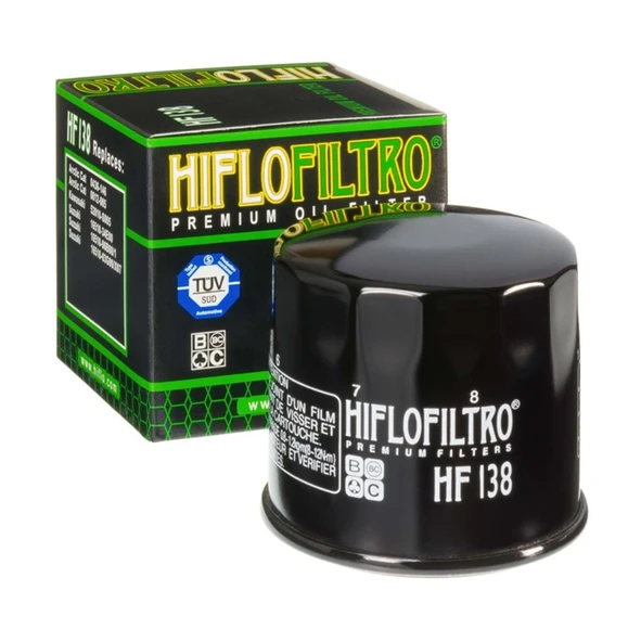 Hiflo HF138 Yağ Filtre OBHF ürün görseli