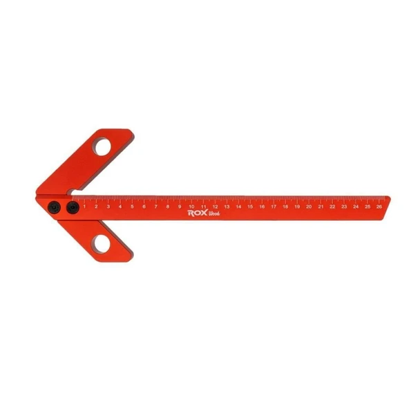 Rox Wood 0128 Alüminyum Merkezleme Aparatı 300 mm - 5