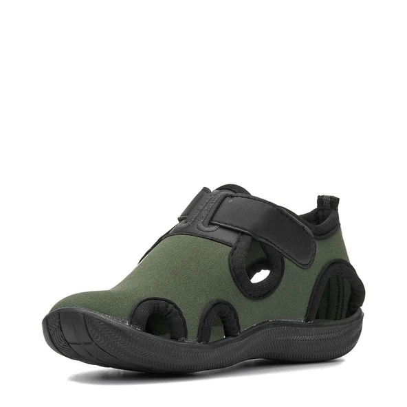 Albishoes Bebek Erkek Kız Çocuk Keten Cırtlı Günlük Rahat Deniz Ayakkabısı Çocuk Sandalet (20-31) - 2