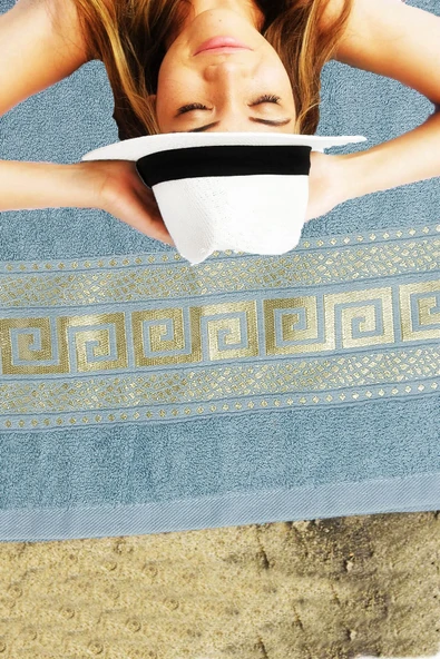 Mira Home %100 Pamuk Unisex Banyo Hamam Havlusu Myra 70x140 cm - 11