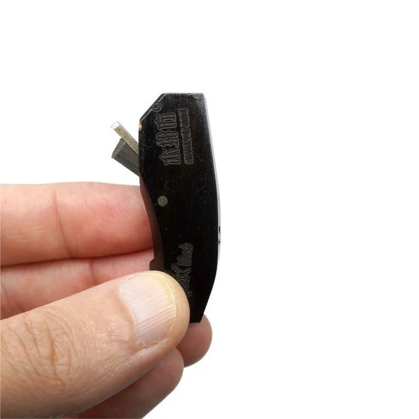 Rox Wood Mujingfang Mini Abanoz Enstrüman Rende İç Bükey 48 mm - 5