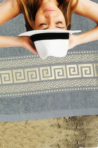 Mira Home %100 Pamuk Unisex Banyo Hamam Havlusu Myra 70x140 cm - 8