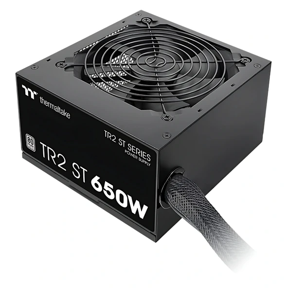 Thermaltake TR2 ST 650W 80+ APFC 12cm Fanlı PS-TRS-0650NNSAWE-T Power Supply - Resim 2