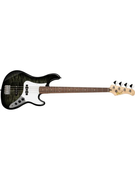 Cort GB24JJTBK Transparan Siyah Bas Gitar - TEŞHİR