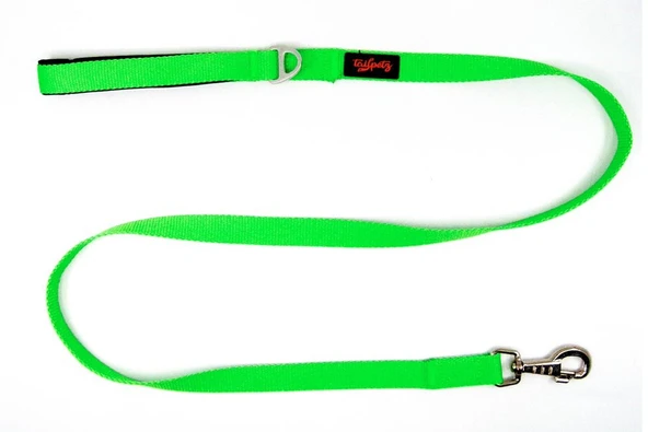Tailpetz Neon Yeşil Gezdirme Kayışı 130 cm x 2 cm