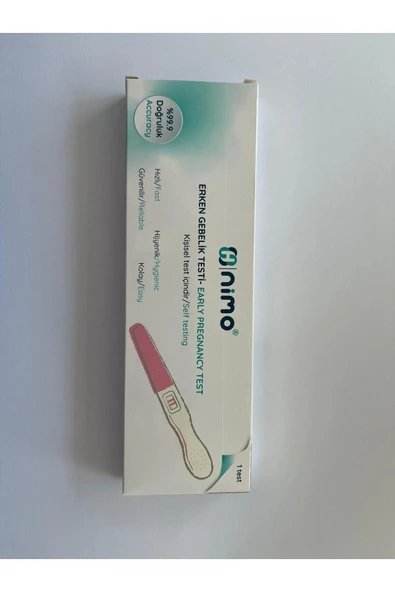 Nimo NİMO ERKEN GEBELİK TESTİ