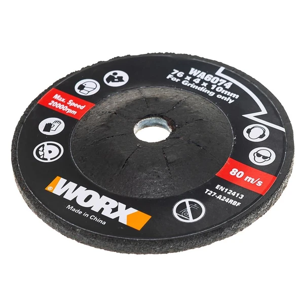 WORX WA6074 WX801 İçin 76x10mm Metal Taşlama Taşı - 7