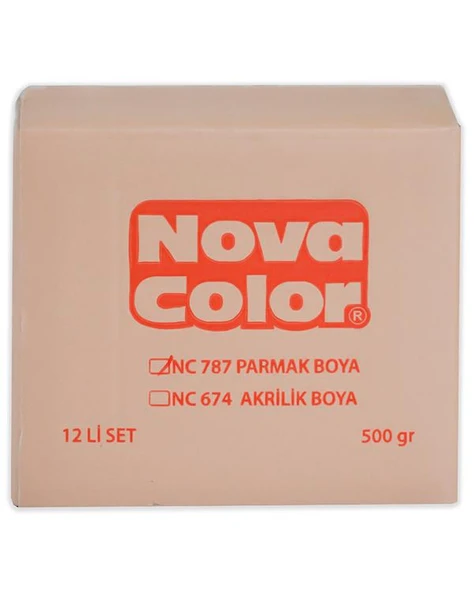 Nova Color Parmak Boyası 500 Gr 12 renk NC787 - 2