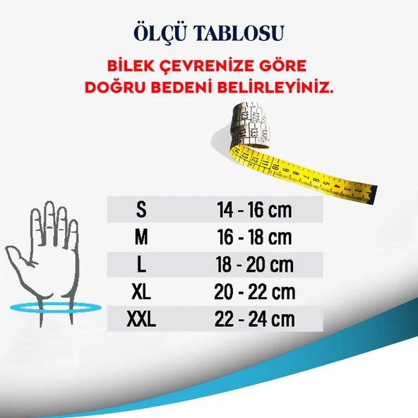 Vizor -  Neopren Çift Taraflı El Bilek Ateli CODE 19-LUX - Resim 2