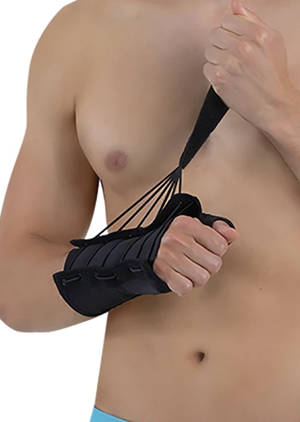 Vizor -  Baş Parmak Destekli Bağcıklı El Bilek Ateli CODE 21-B - Resim 2