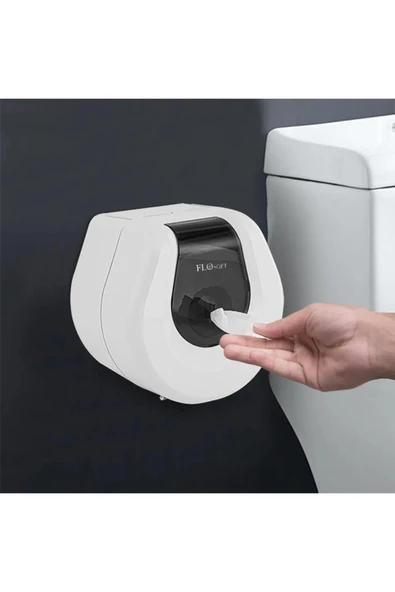 Flora Flosoft Cimri WC Kağıt Verici Beyaz F069B 9934