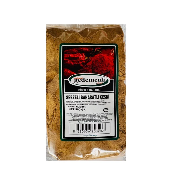 SEBZELİ BAHARATLI ÇEŞNİ 500 GR ürün görseli