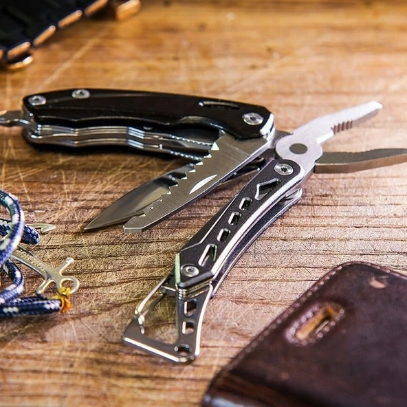 TRUE UTILITY Seven Multitool Çakılı Pense (TU 180K) - 3