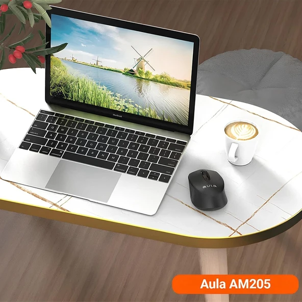 Aula AM205 1200DPI 2.4ghz Kablosuz Optik Mouse - 4