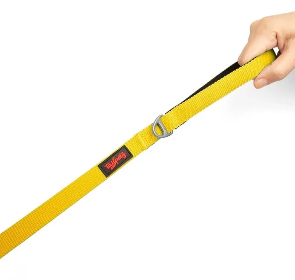 Tailpetz Sarı Gezdirme Kayışı 130 cm x 2 cm - 2