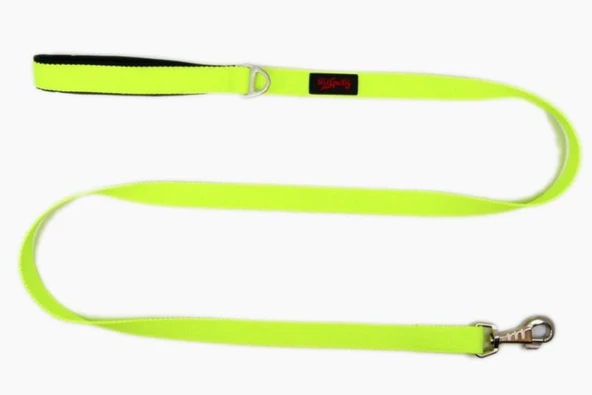 Tailpetz Neon Lime Gezdirme Kayışı 120 cm x 2 cm