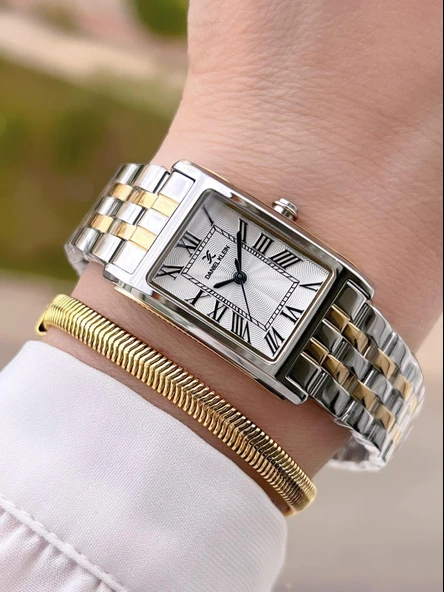 Daniel Klein Çelik Kordon 2 Yıl Garantili 30 Mt Suya Dayanıklı Kadın Kol Saati+ Bileklik BDK.10863-4 ürün görseli