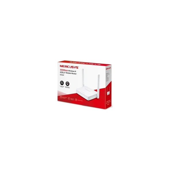 Mercusys MW300D 3 Port 300 Mbps ADSL2+ Modem Teşhir - 4