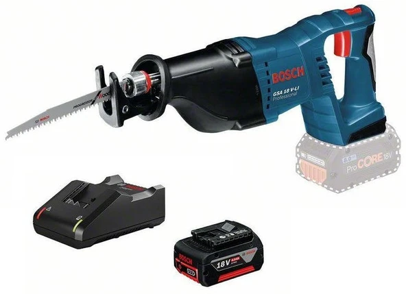 BOSCH GSA 18 V-LI Akülü Tilki Kuyruğu Testere 18 Volt 4.0 Ah (Tek Akü) - 8