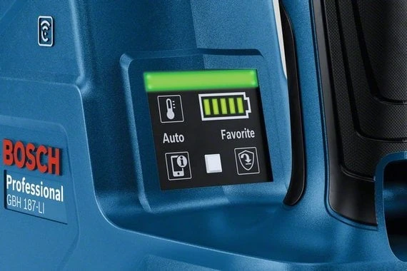 BOSCH GBH 187 LI Akülü Kırıcı Delici 18 Volt (Akü ve Şarj Aleti Hariç) - 7