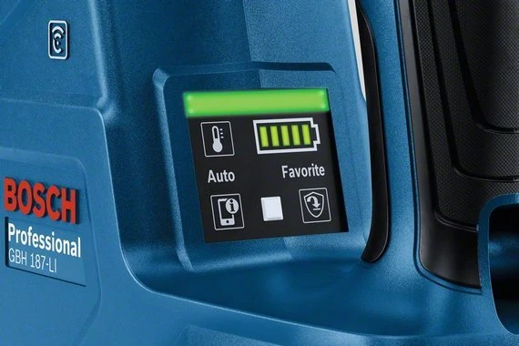 BOSCH GBH 187 LI Akülü Kırıcı Delici 18 Volt (Akü ve Şarj Aleti Hariç) - 4