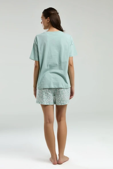Rolypoly 3621 Kadın Şort Pijama Takım - 2