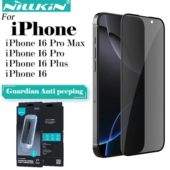 iPhone 16 Plus için Gizlilik Koruyucu Temperli Cam Ekran Koruyucu