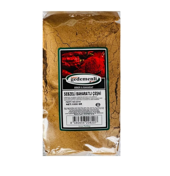 SEBZELİ BAHARATLI ÇEŞNİ 1000 GR ürün görseli