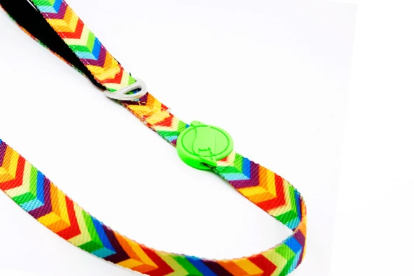 Tailpetz Rainbow Köpek Gezdirme Kayışı 120 cm x 2 cm - 2