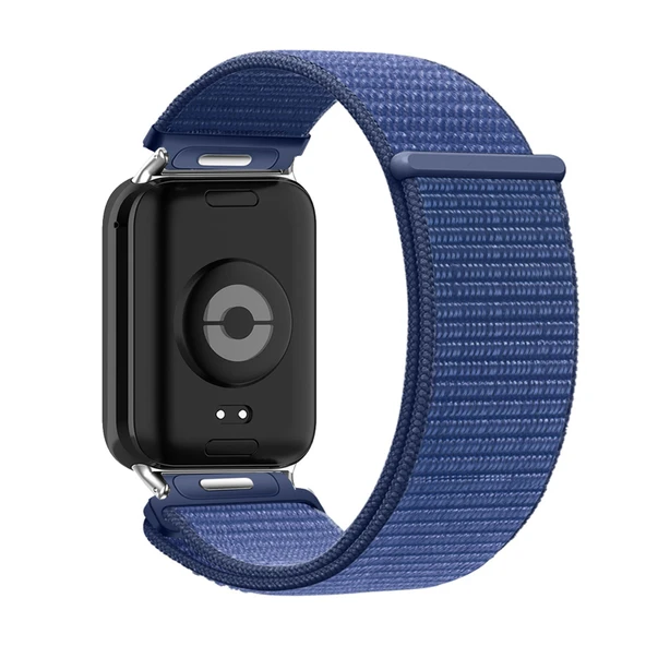 Xiaomi Mi Band 8 Pro/9 Pro Uyumlu Elastik Naylon Spor Kordon - Mavi