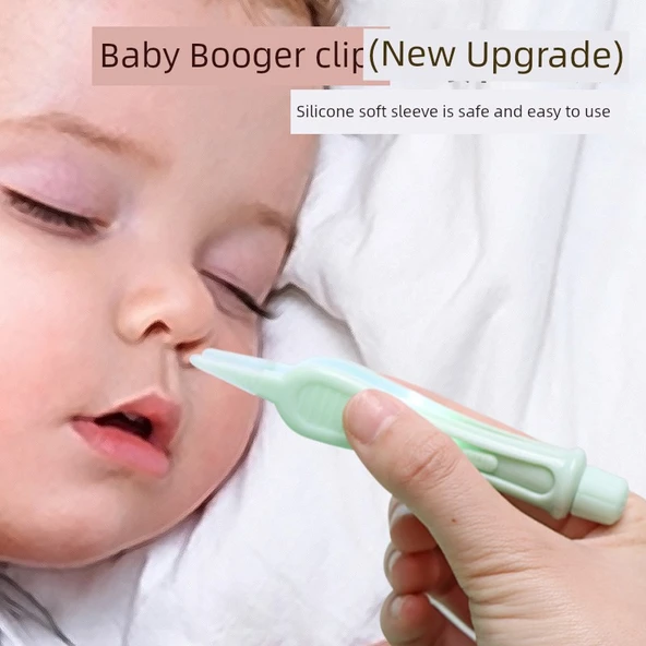 Bebek Burun Temizleyici LED Işıklı - Işıklı Cımbız - Kiraz Pembesi - 2