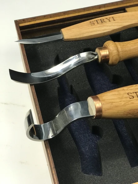 STRYI 503002 Ahşap Kuksa Oyma Seti - 2