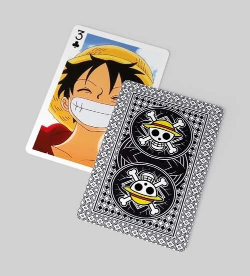 İskambil Kağıdı Anime One Piece Poker Oyun Kartı 54 Adet İskambil Destesi - 4