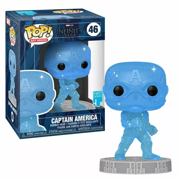 Funko Pop Marvel Infinity Saga Captain America Art Series 46 - 2