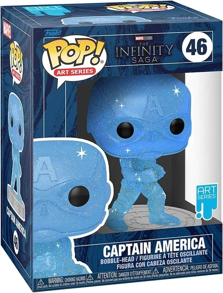 Funko Pop Marvel Infinity Saga Captain America Art Series 46